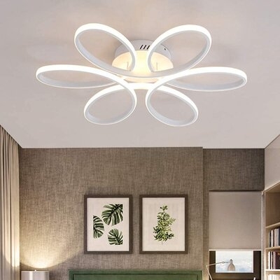 Modern Chandelier LED Acrylic Ceiling Light Flush Mount Lamp 110V. - Image 0