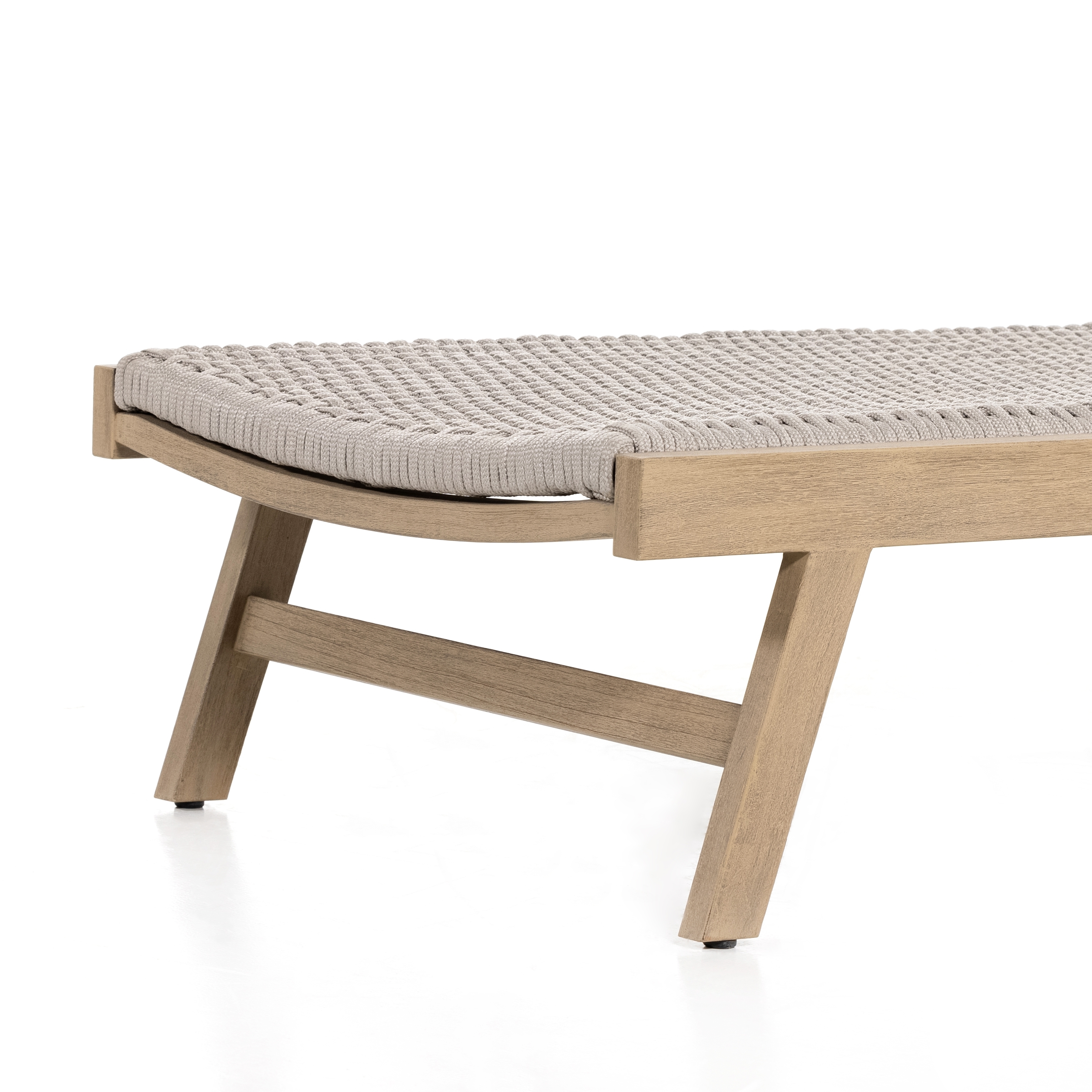 Delano Outdoor Chaise Lounge-Brown - Image 8