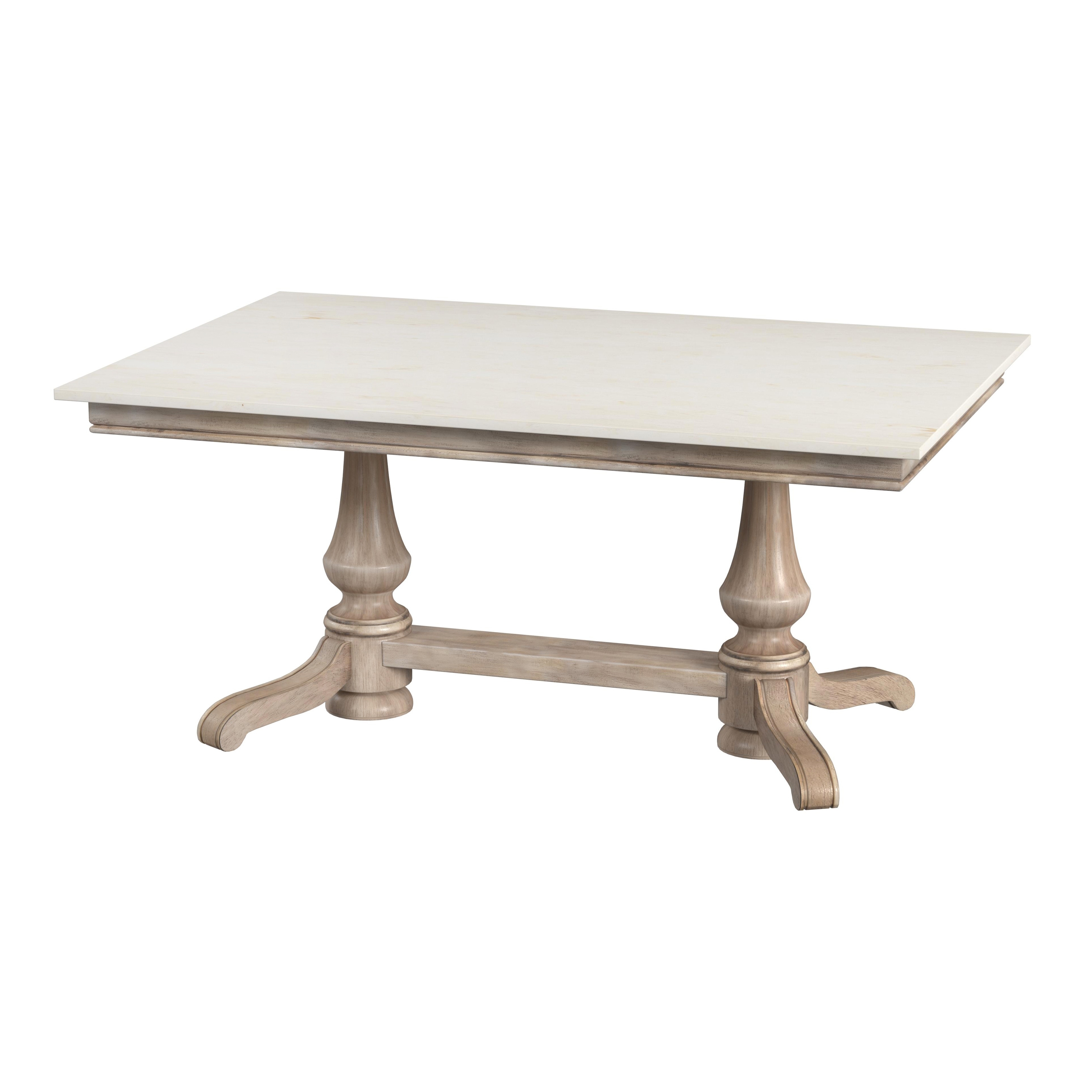 Danielle Sandalwood Beige Dining Table - Image 0