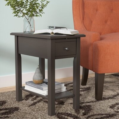 Lundgren End Table with Storage - Image 0