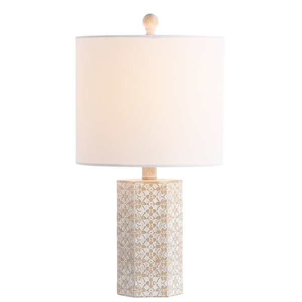 Makayla Table Lamp, Beige - Image 1
