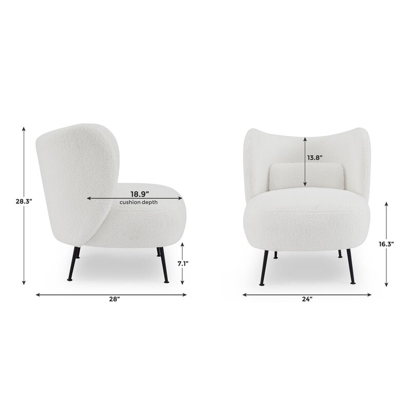 Everly Quinn Accent Chair - Image 3