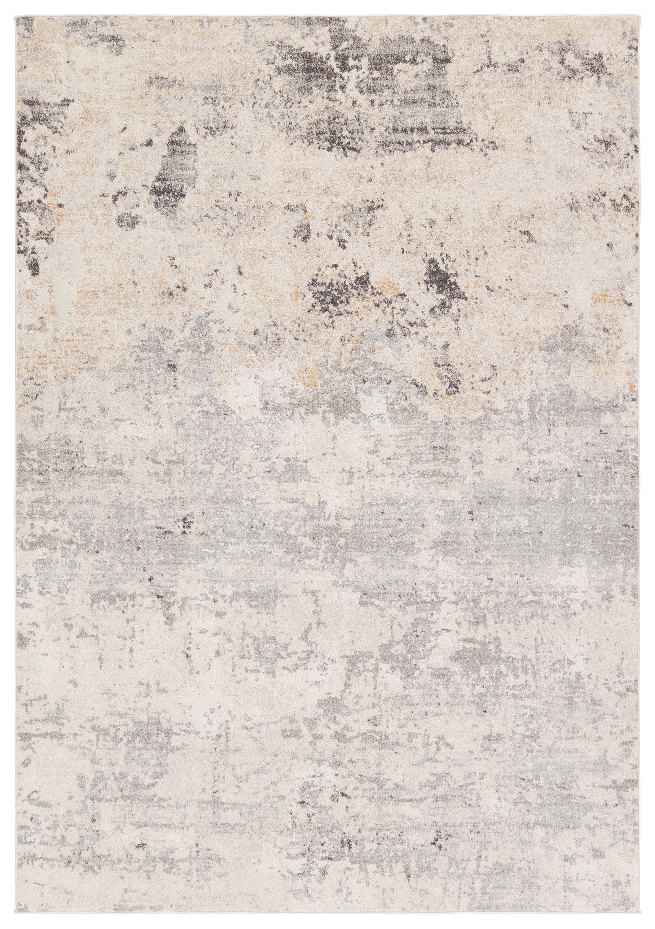 Verrine Abstract Gray/Cream Area Rug (8'X10') - Image 0