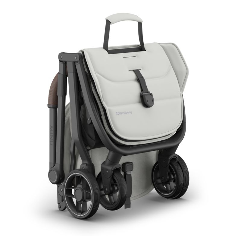 UPPAbaby ® Minu V3 Savannah Pearl Grey Melange Compact Baby Stroller - Image 10
