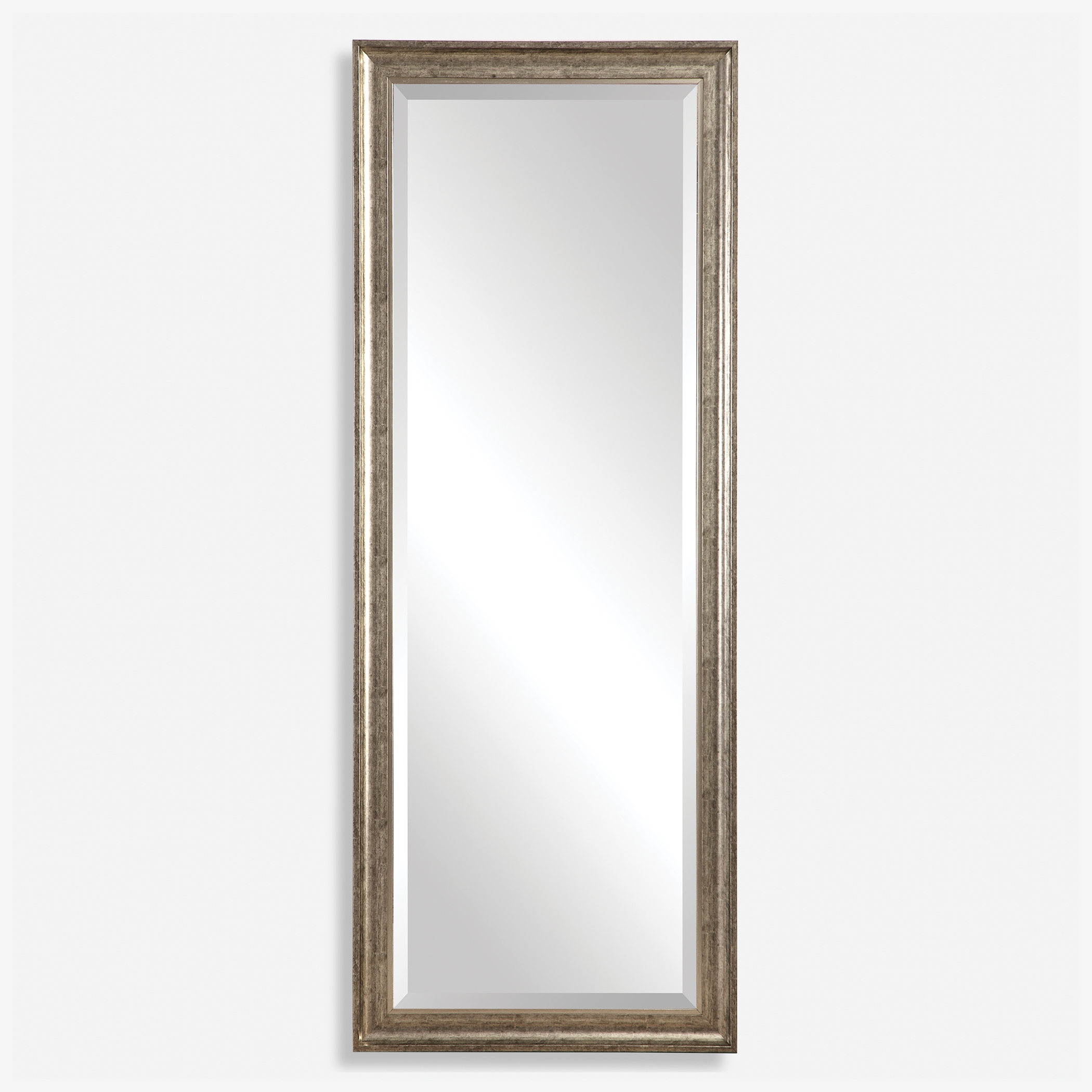 Aaleah Burnished Silver Mirror - Image 0