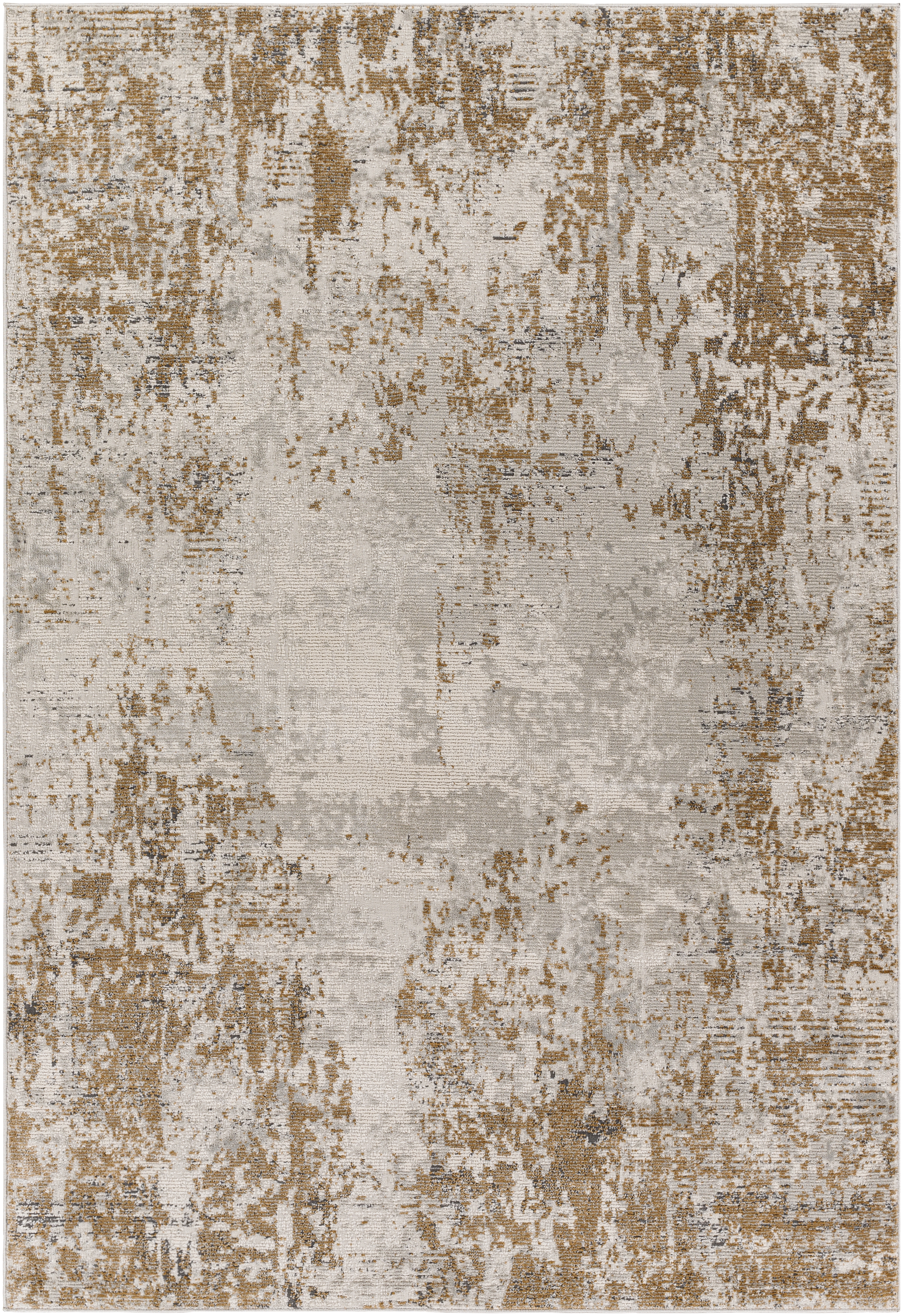 Alpine Gray Indoor 2'7" x 7'3" Machine Woven Rug - Image 0