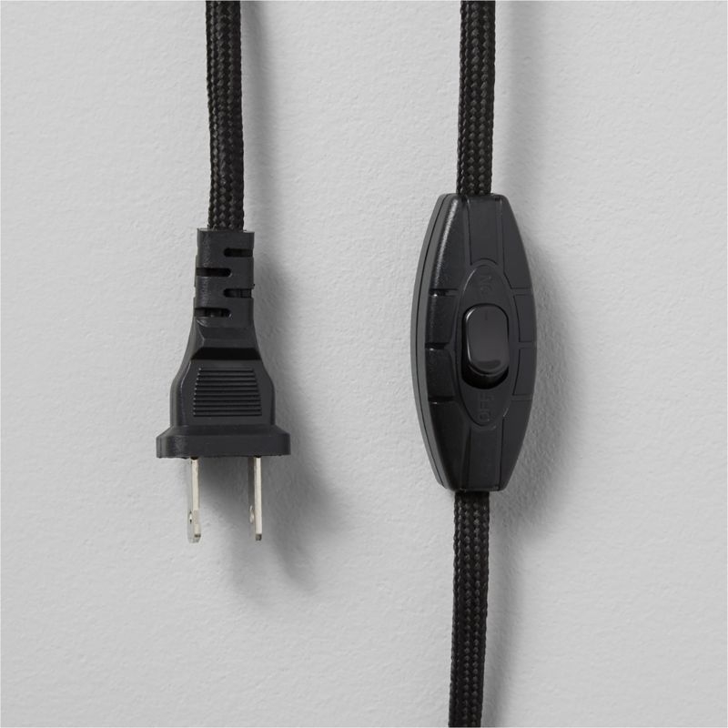 Soporte Blackened Brass Plug-In Wall Sconce - Image 3