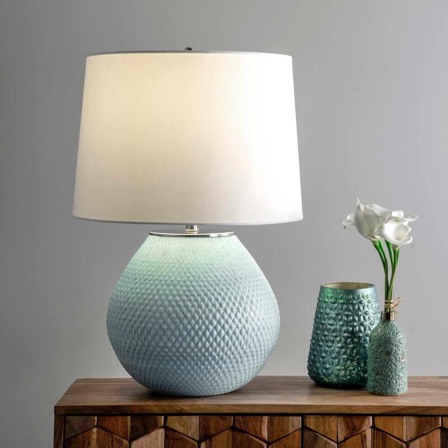 Laguna 26" Glass Table Lamp - Image 1