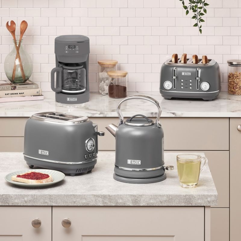 HADEN Chelsea Gray 10-Cup Drip Coffee Maker - Image 3