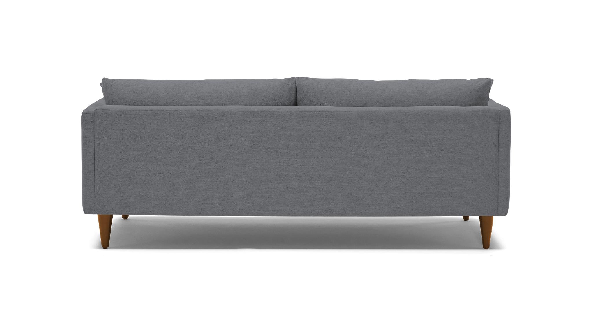 Gray Lewis Mid Century Modern Sofa - Essence Ash - Mocha - Cone - Image 4