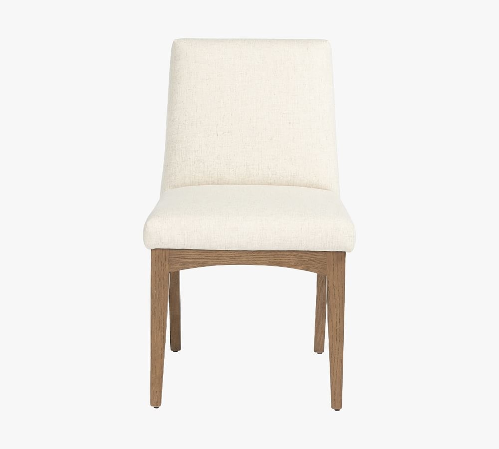 Stratford Upholstered Dining Chair, Savile Flax - Image 0