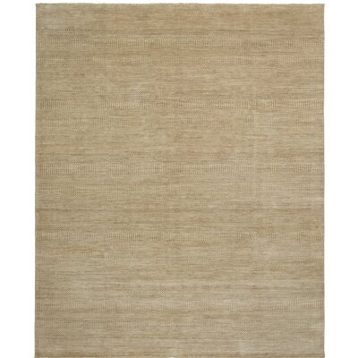 Illusions Hand-Knotted Beige Area Rug - Image 0