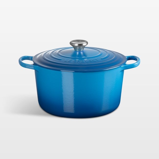 Le Creuset ® Signature 6.5-Qt. Marseille Enameled Cast Iron Deep Round Oven - Image 0