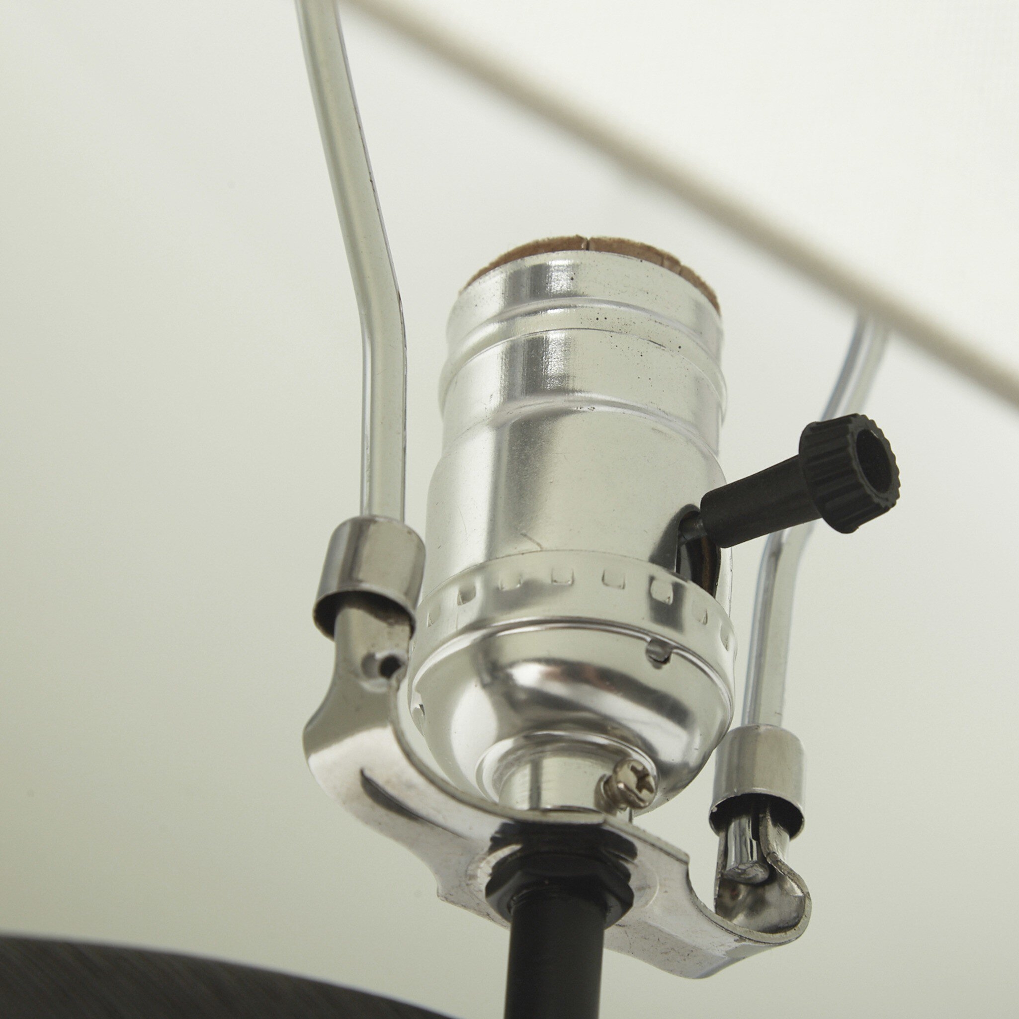 Busaba Table Lamp - Textured Matte Black Porcelain Ceramic - Image 8