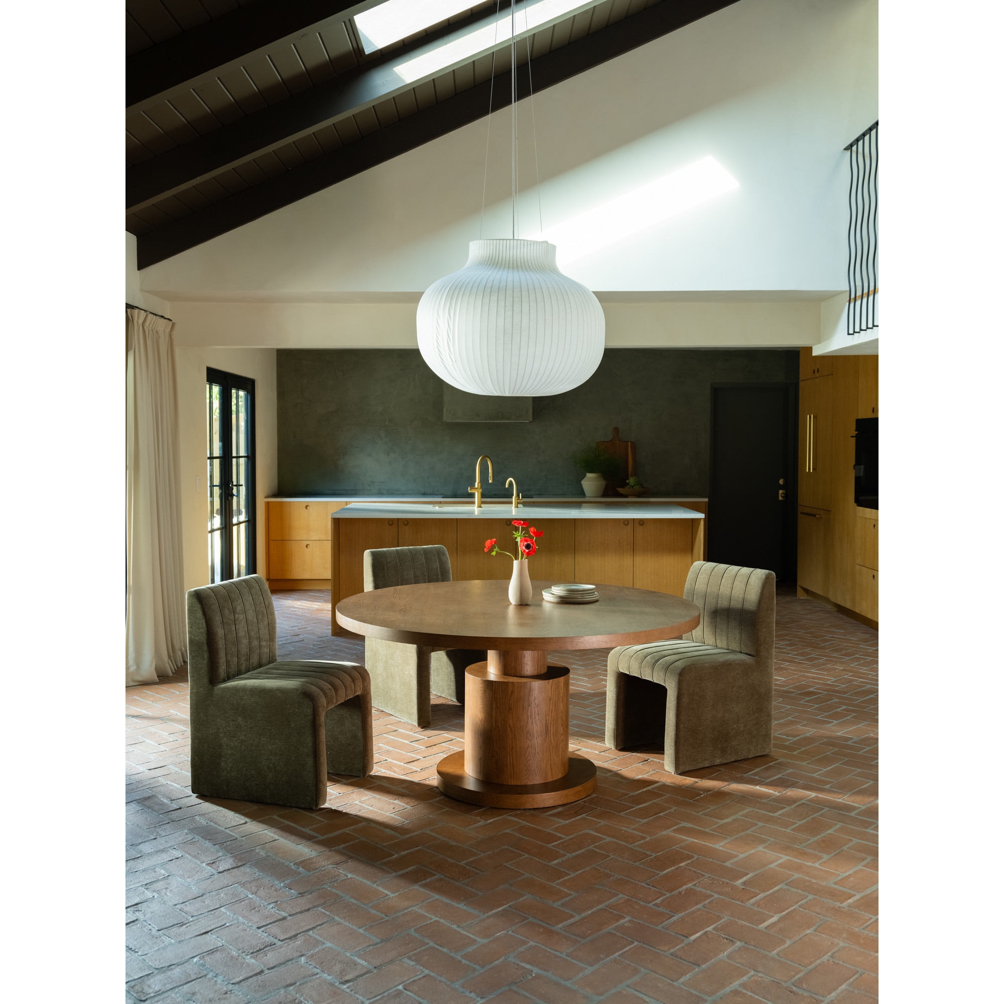 Clayton Dining Table Brown - Image 4