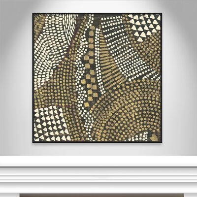 Reaching Gold II - Floater Frame Canvas - Image 0