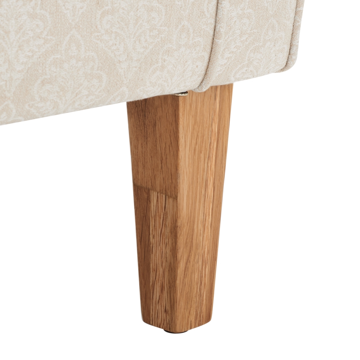 Hazina Chair - Beige / Flower - Safavieh - Image 3