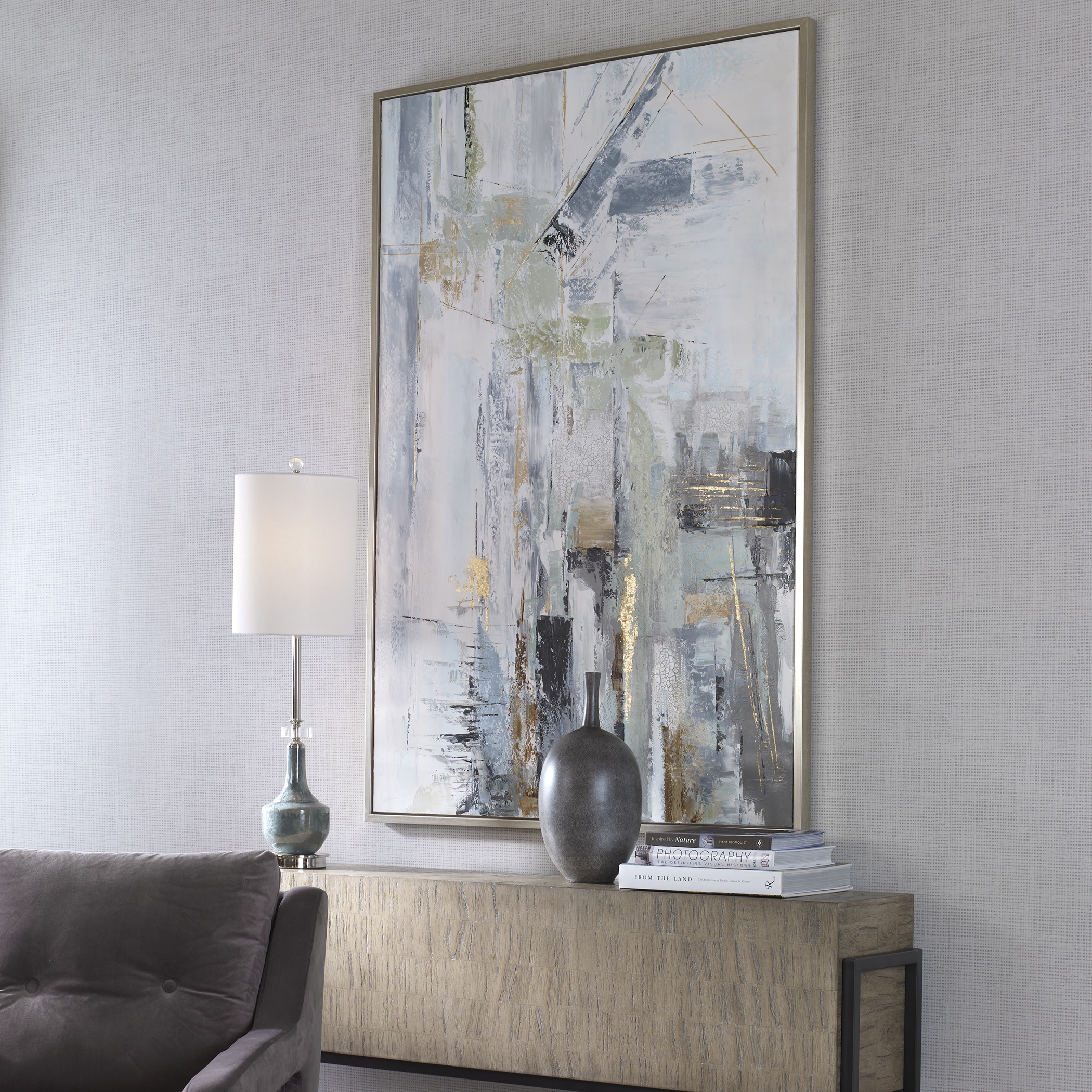 Natural Springs Hand Painted Canvas Art - Image 2