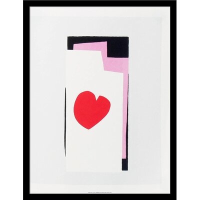 The Heart by Henri Matisse - Picture Frame Graphic Art Print on Paper - Image 0
