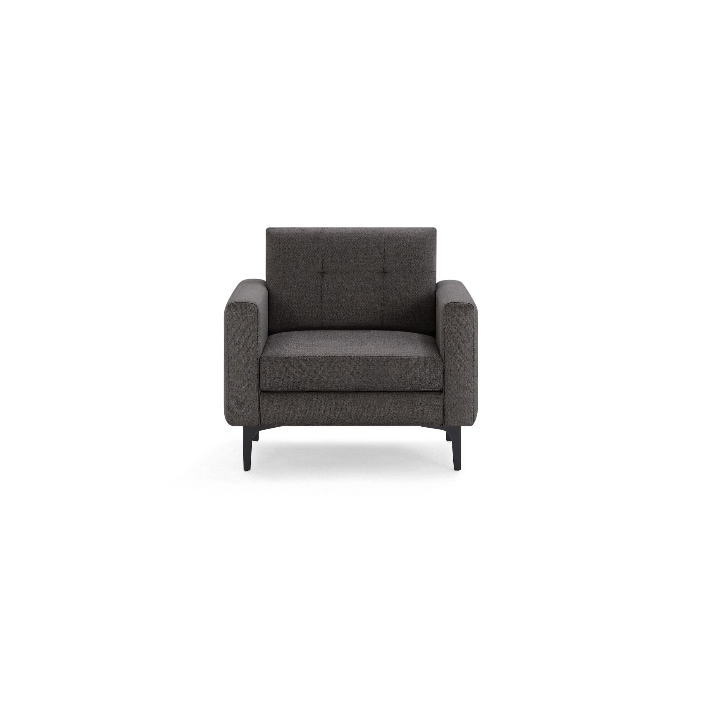 The Block Nomad Armchair in Charcoal - Image 0