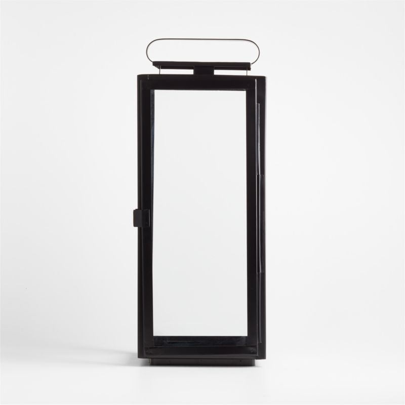 Walker Black Metal Outdoor Lantern 17.75" - Image 5