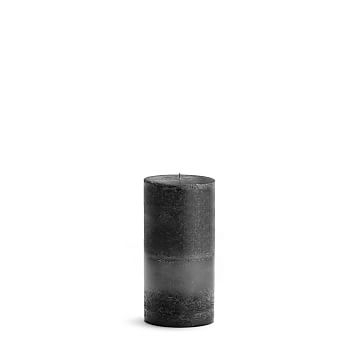Pillar Candle, Wax, Black Bamboo, 3"x6" - Image 2