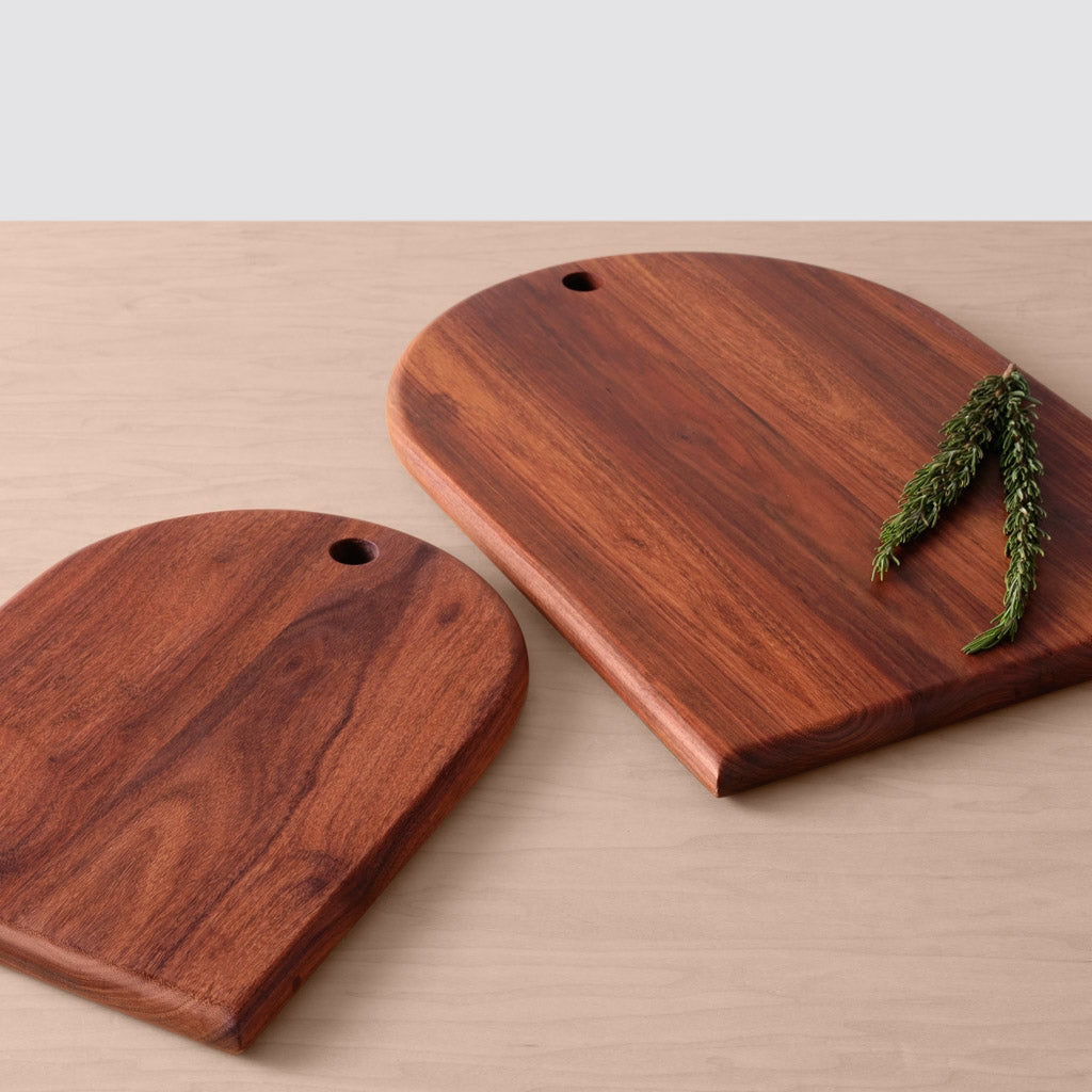 The Citizenry Tikal Wood Serving Board Arch | Granadillo - Image 1