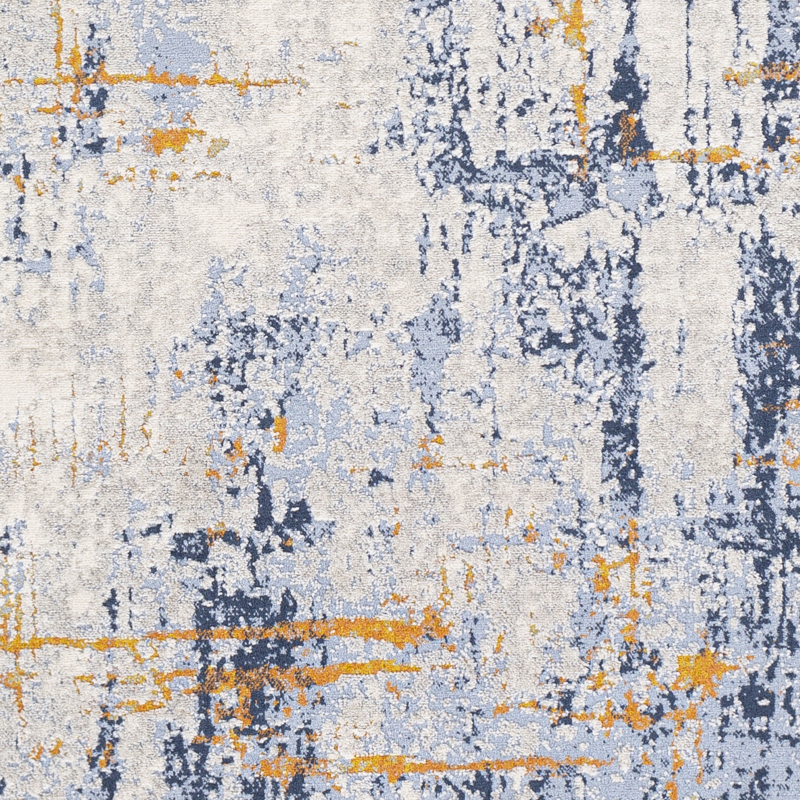 Porto White Indoor 2' x 2'11" Machine Woven Rug - Image 5