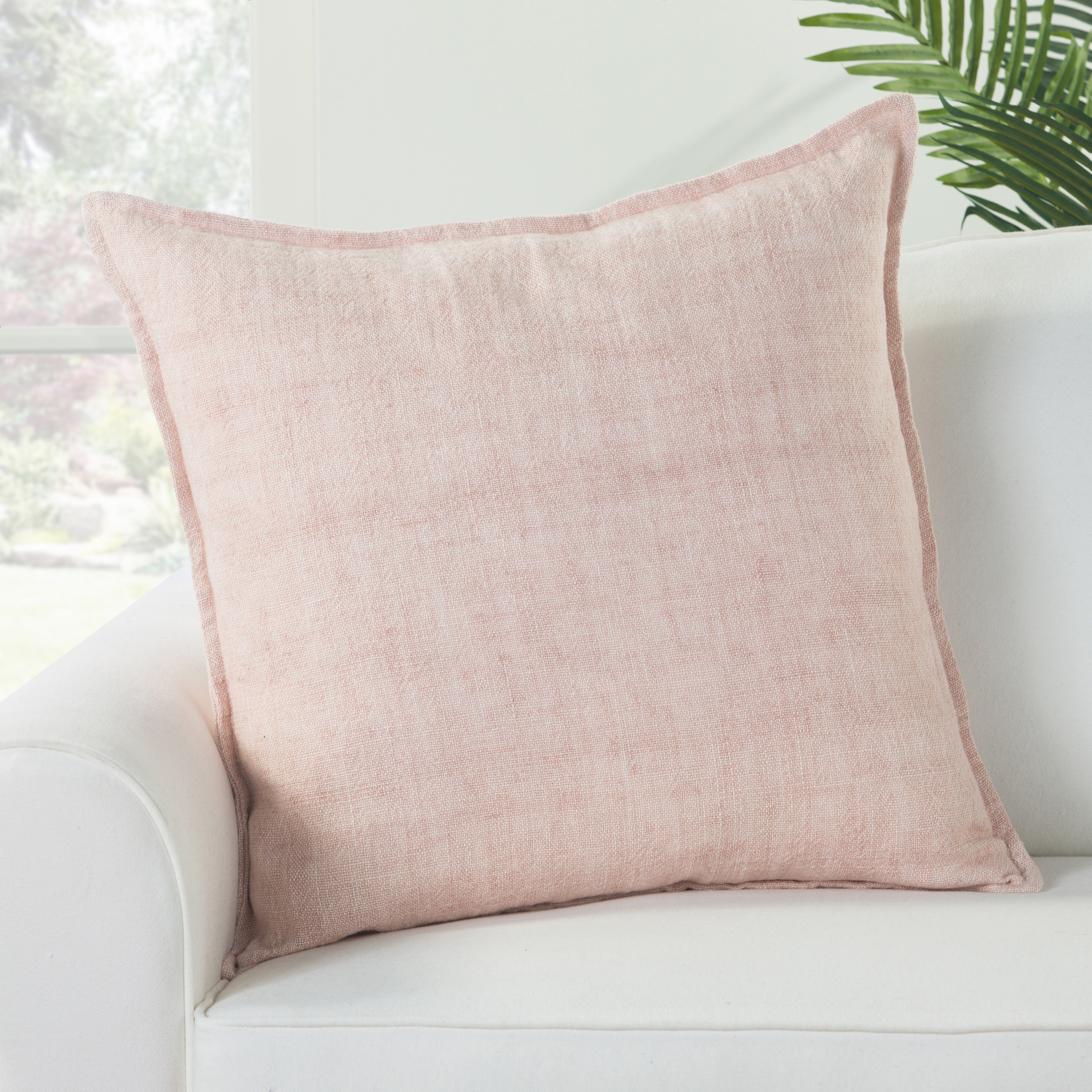 Design (US) Light Pink 22"X22" Pillow - Image 3