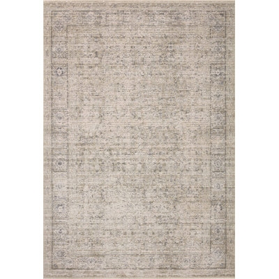 Amber Lewis x Loloi Alie Taupe / Dove Area Rug - Image 0