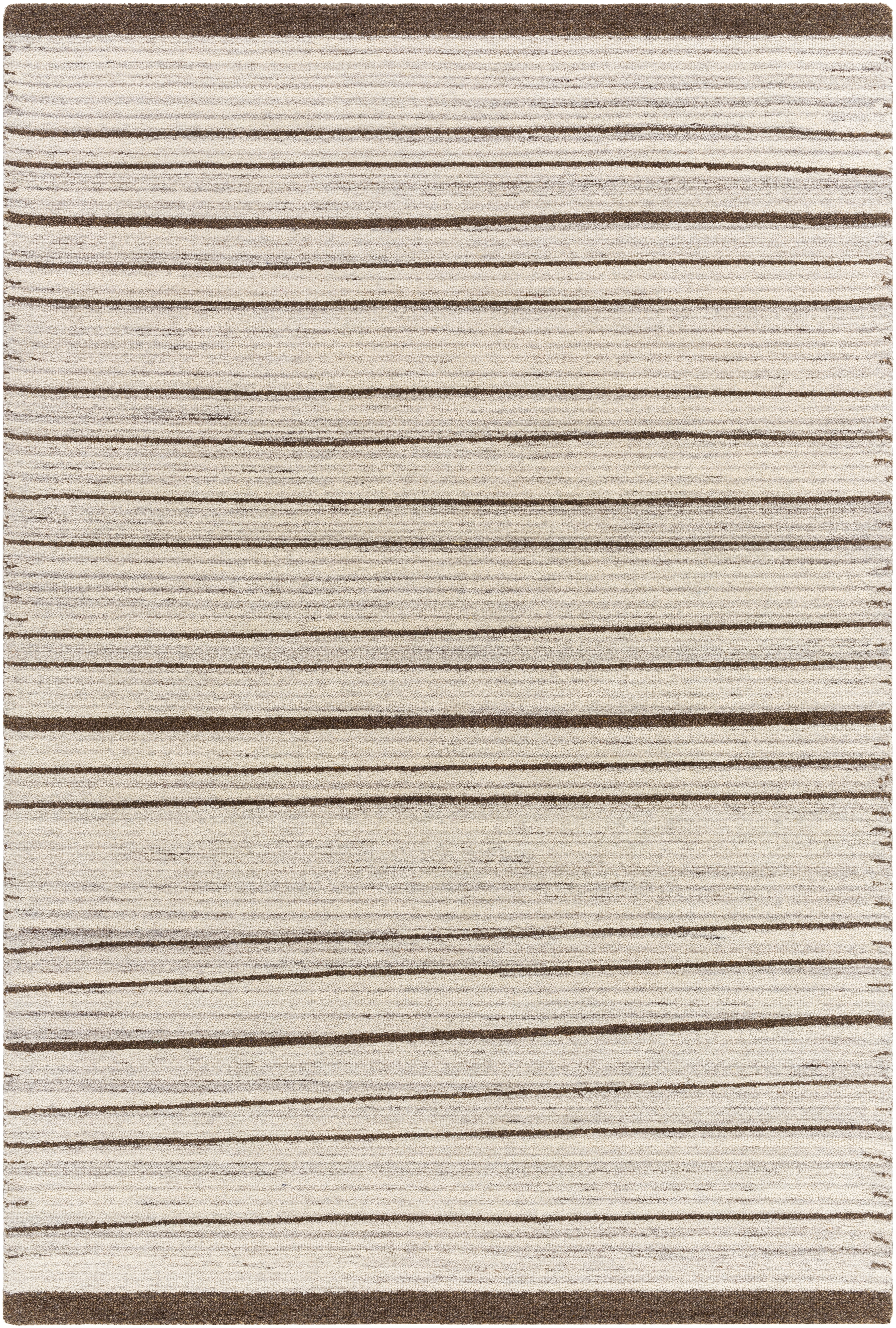 La Puna Beige Indoor 8' x 10' Handmade Rug - Image 0