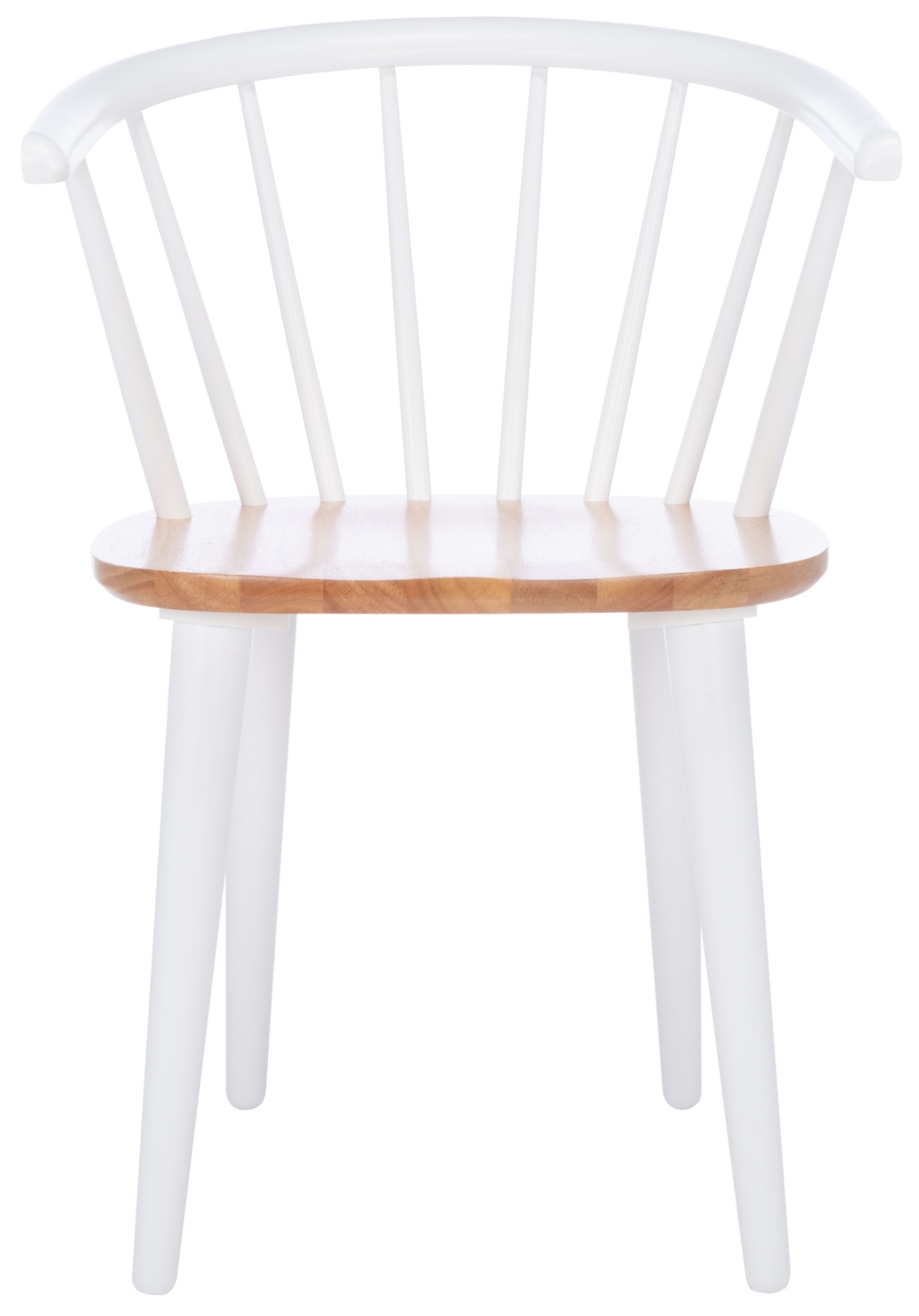 Blanchard Side Chair - Natural / White - Safavieh - Image 0