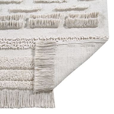 Airy Cotton Tufted Washable Rug, 6.7'x9.10', Natural - Image 1