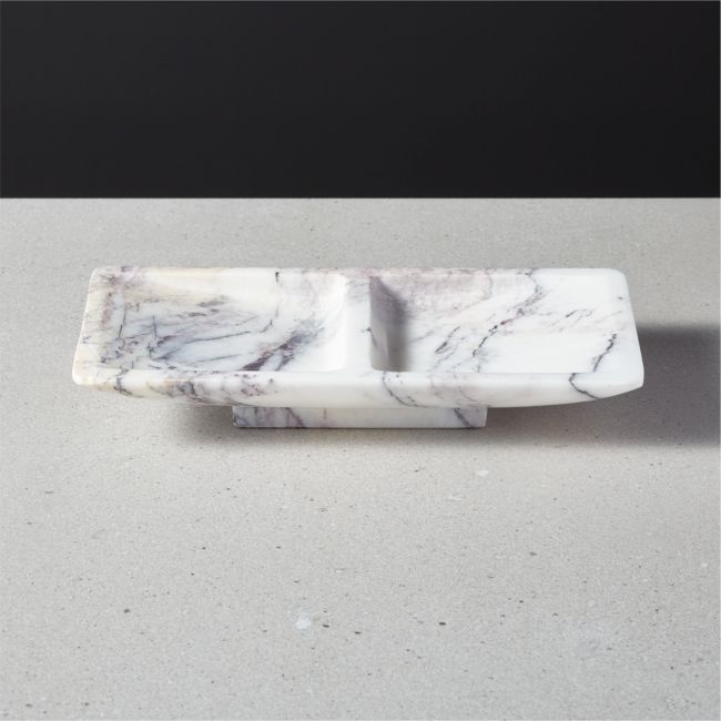 Daily Essentials Marble Jewelry Tray by Jennifer Fisher - Image 0