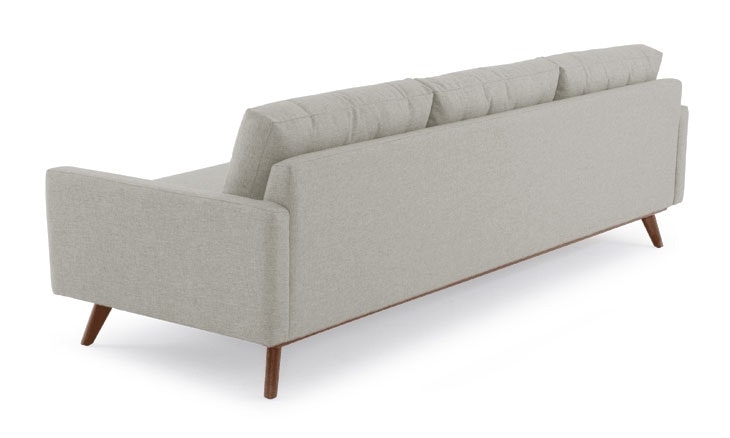 Gray Hopson Mid Century Modern Grand Sofa - Prime Stone - Mocha - Image 4
