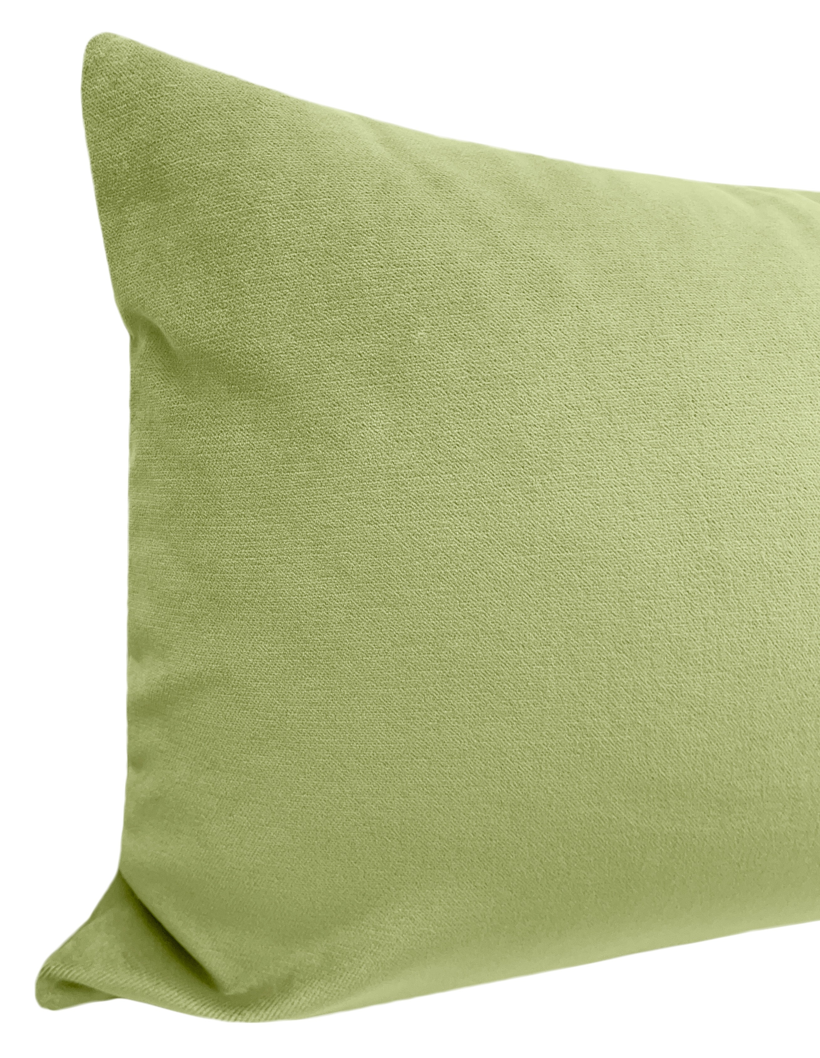 THE XL LUMBAR :: SOCIETY VELVET // CELADON - 14" X 48" - Image 3