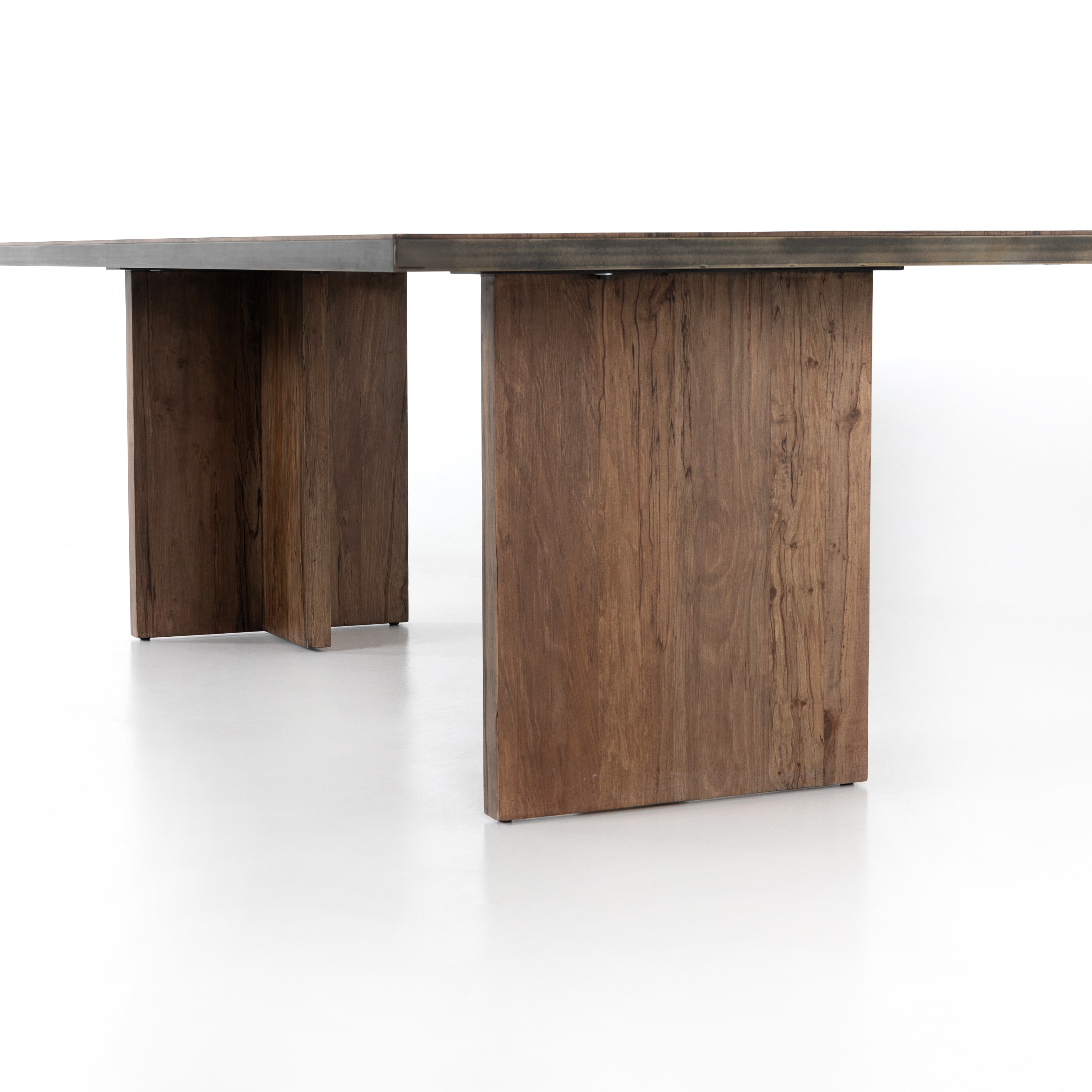 Cross Dining Table-Dark Spalted - Image 2