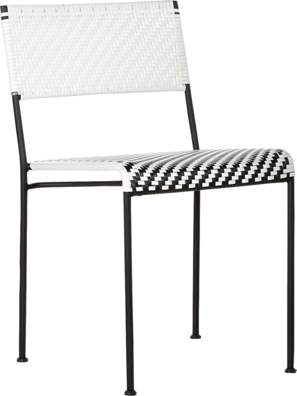 Condesa Woven Outdoor Dining Chair - Image 2