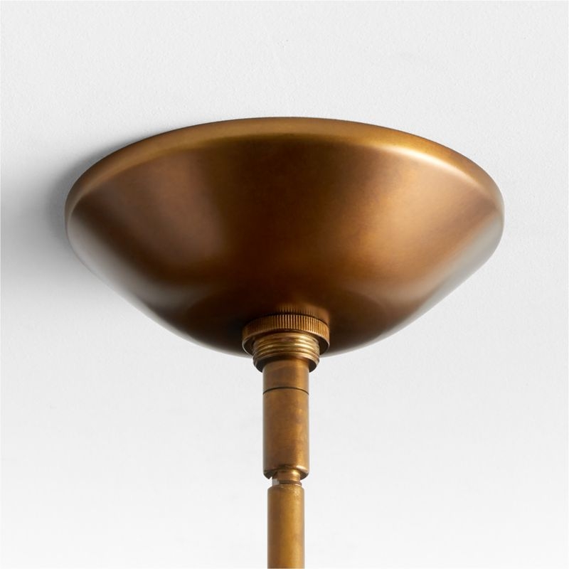 Harwich Large Woven Rattan Dome Pendant Light by Jake Arnold - Image 6