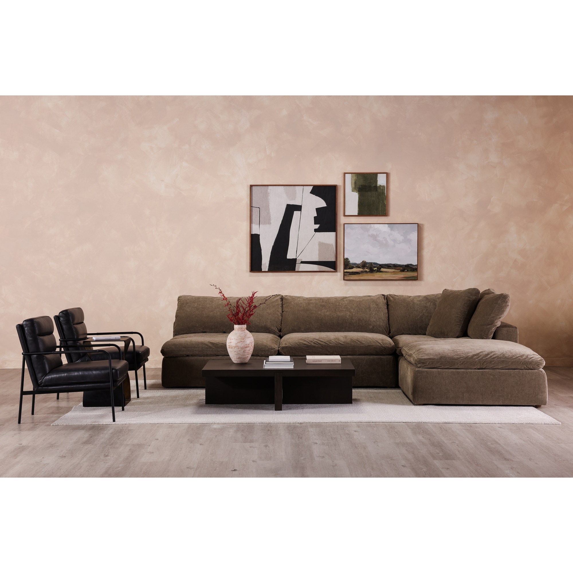 Folke Rectangular Coffee Table Dark Brown - Image 7