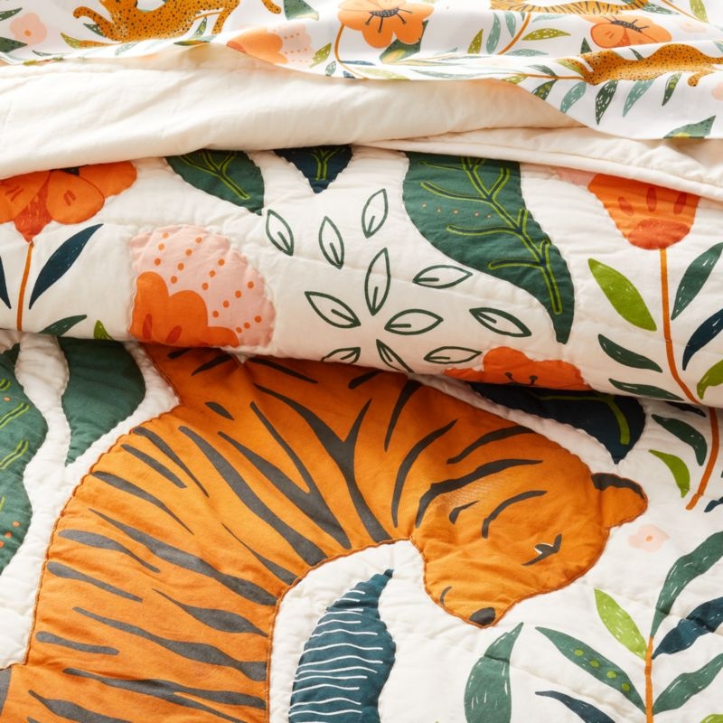 Marrakech Tiger Twin Quilt - Image 2