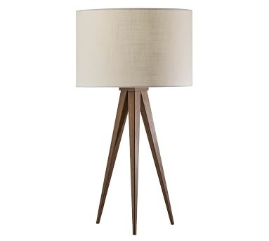 Axson Wood Table Lamp, Rosewood - Image 2
