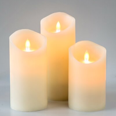 Led Flameless Candles With Remote Control, Battery Operated Flickering Pillar Candles For Home Decor - Image 0
