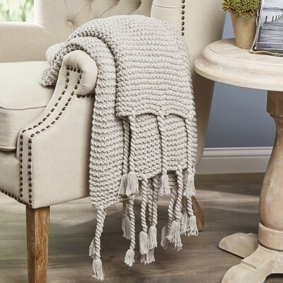 Gulick Knit Cotton Throw - Image 0