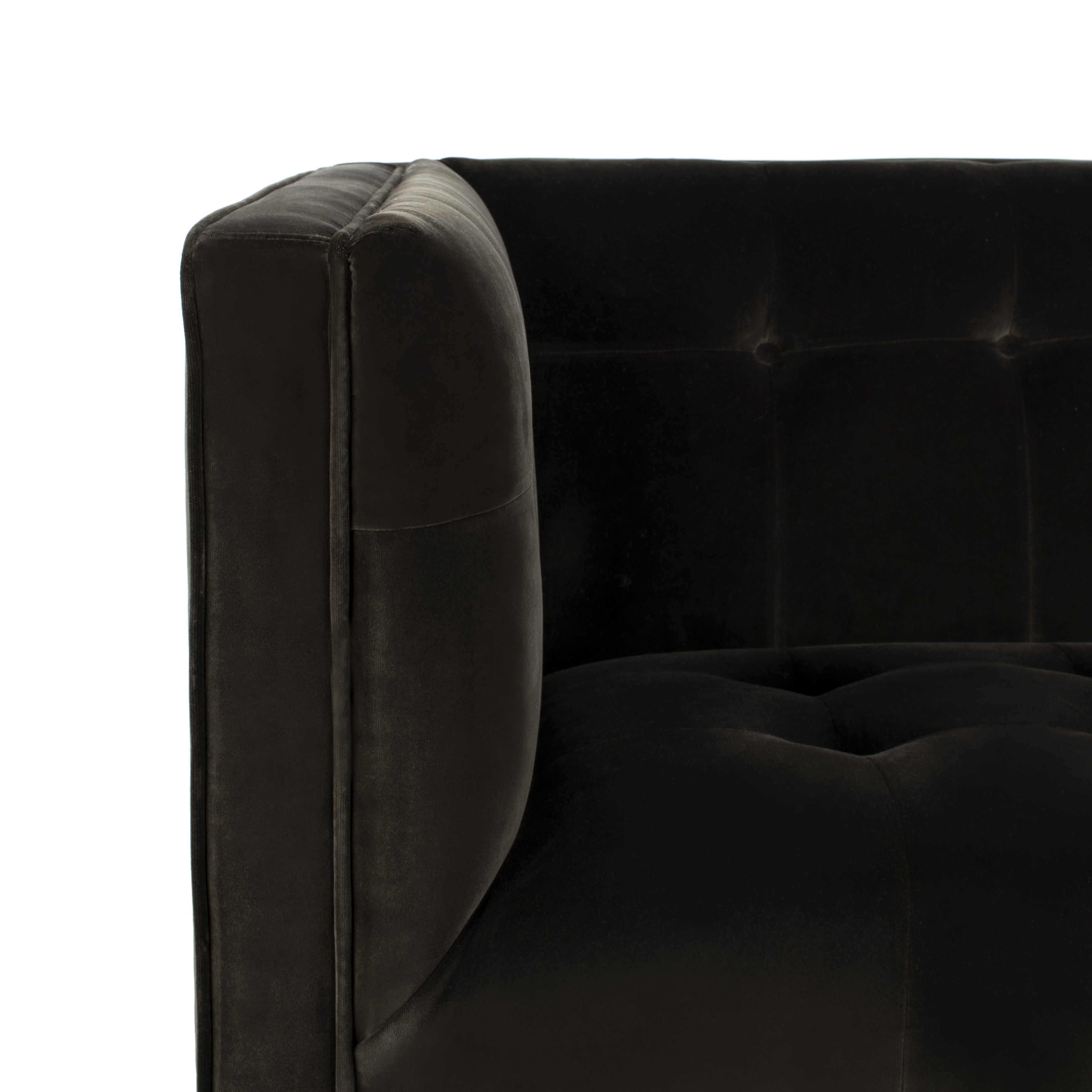 Sienne Tufted Velvet Sofa - Shale - Arlo Home - Image 5