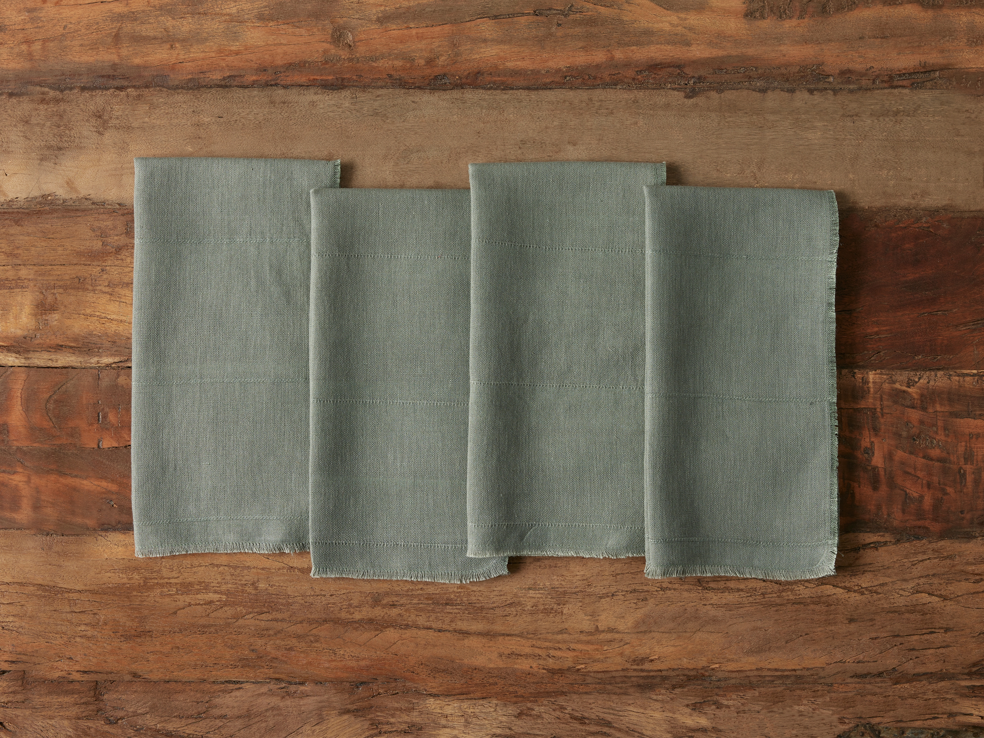 Linen Napkins in Sage (Set Of 4) Green - Image 0