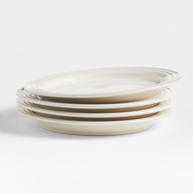 Le Creuset ® Cream Salad Plates, Set of 4 - Image 0