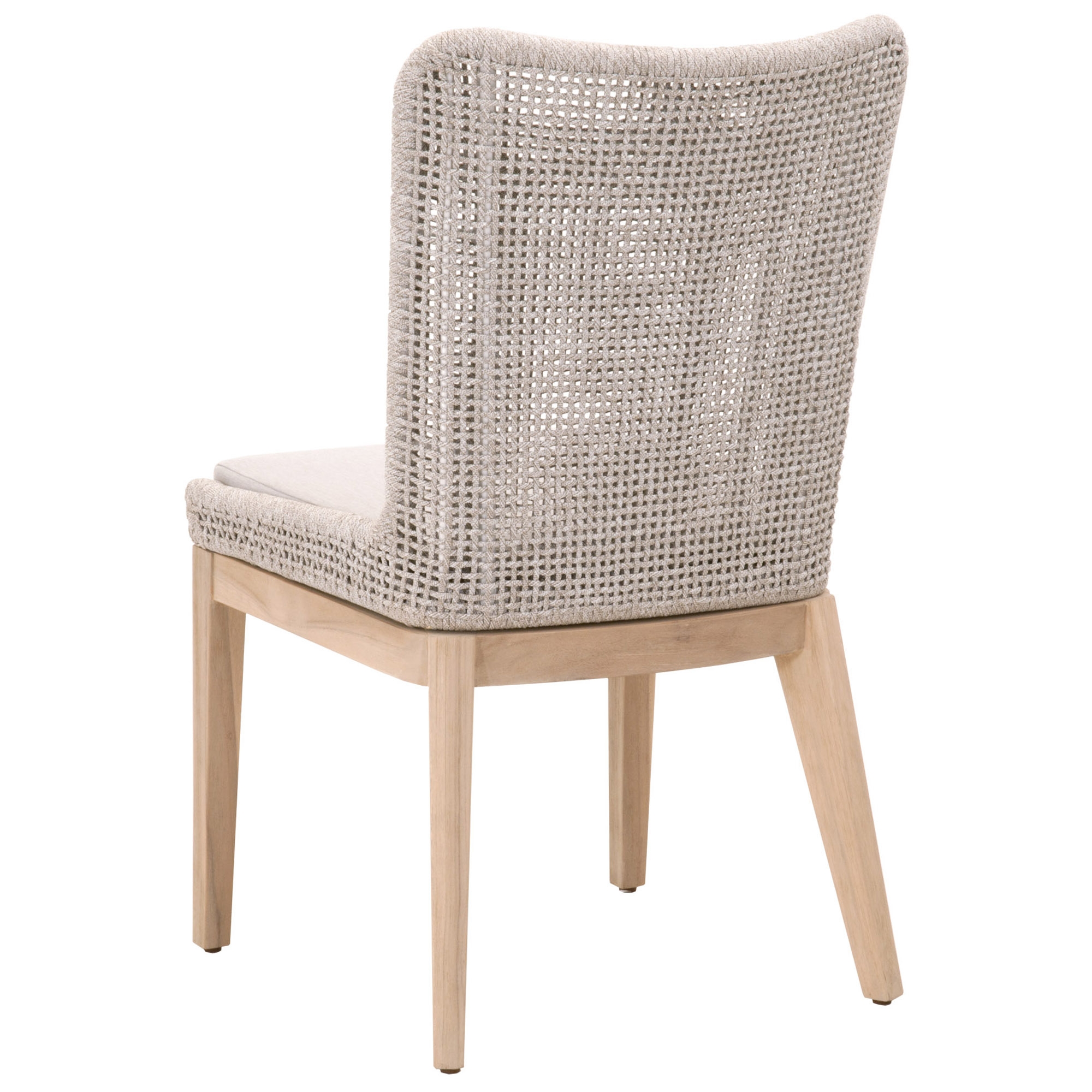 Mesh Outdoor Dining Chair, Gray, Set of 2 - Image 3
