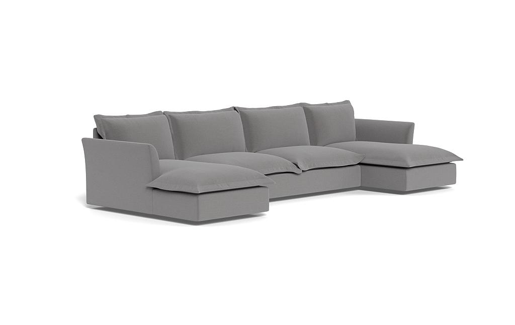 Skylar 3 Piece (4 Seat) U Chaise Sectional - Image 1