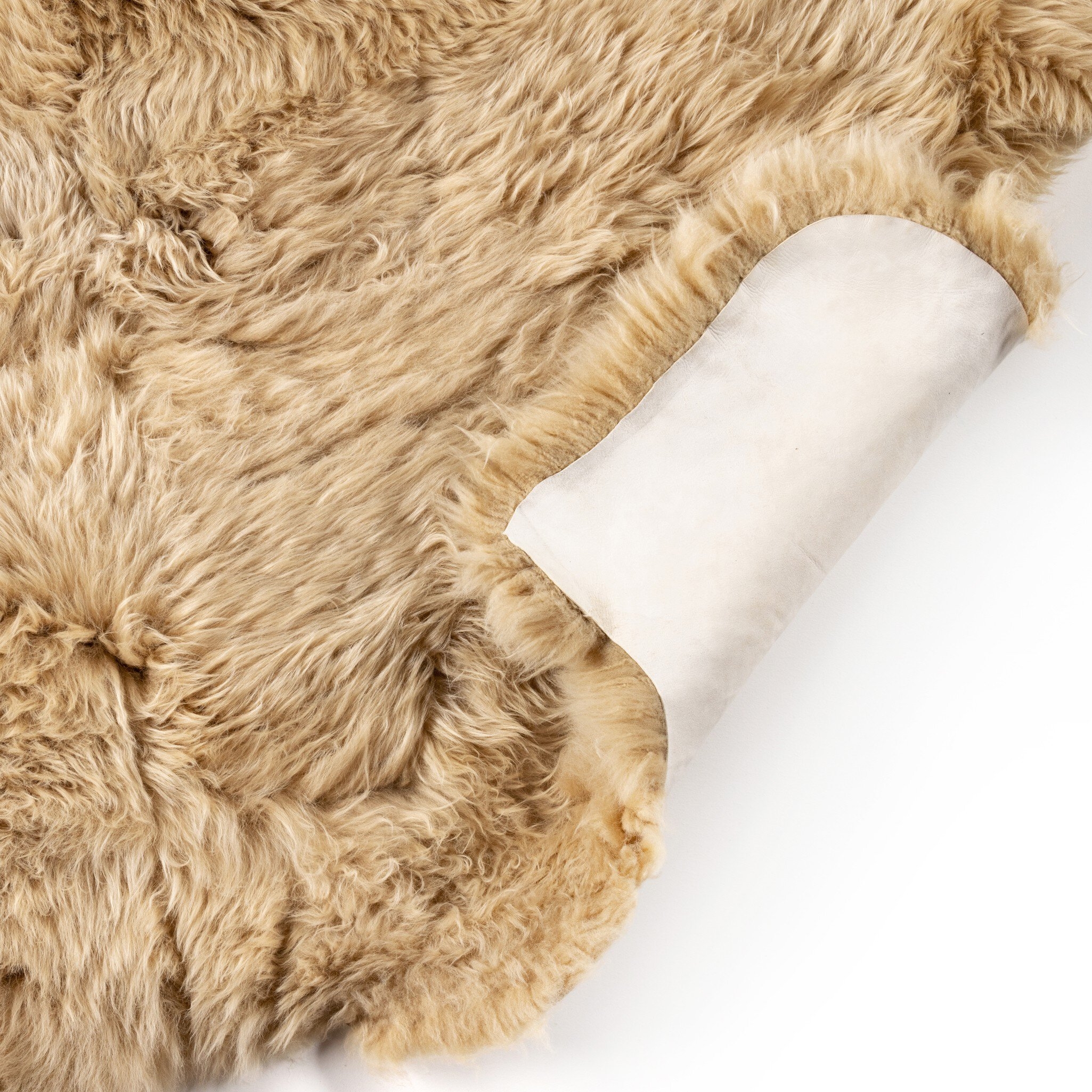 Lalo Lambskin Rug - Beige Lambskin - Image 2